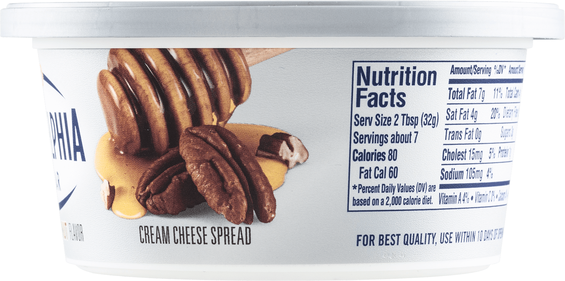 Kraft Philadelphia Honey Nut Cream Cheese Spread, 8 Oz.