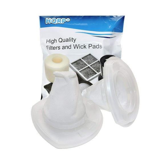 HQRP 2-Pack Washable & Reusable filters for Black & Decker VF110H replacement, Cyclonic Action Dustbuster