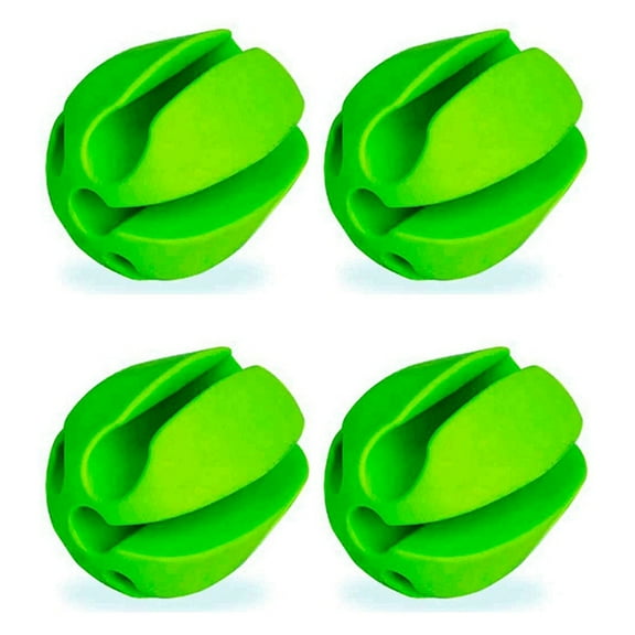 4Pcs Portable Fishing Rod Fixed Ball, TPE Clamp Silicone Beam-Style Stand