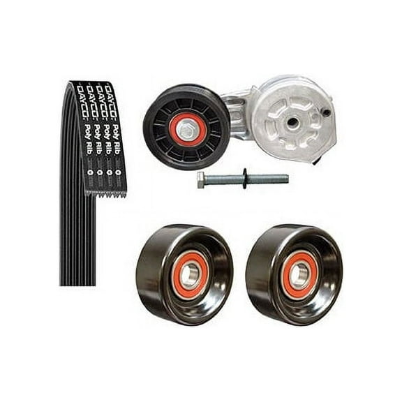 Main Drive Serpentine Belt Drive Component Kit - Compatible with 2001 - 2005 Chevy Venture 2002 2003 2004