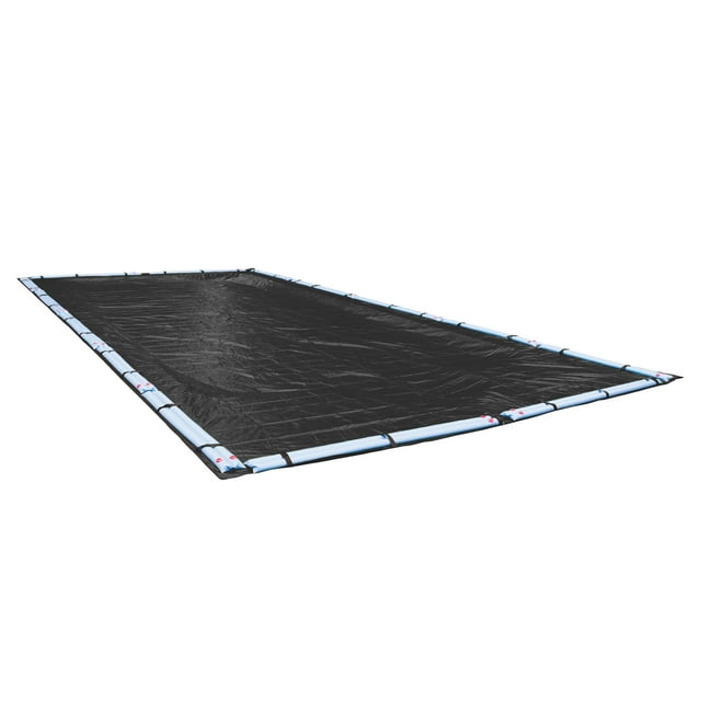 Pool Mate 381632R-PM Black Mesh Winter Pool Cover for In-Ground Swimming Pools, 16 x 32-ft. In-Ground Pool