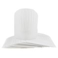 thumbnail image 3 of kurtrusly 20x Chef Hat Cook Cap Baker Food Serving White Round 11 Inch 1Set, 3 of 6