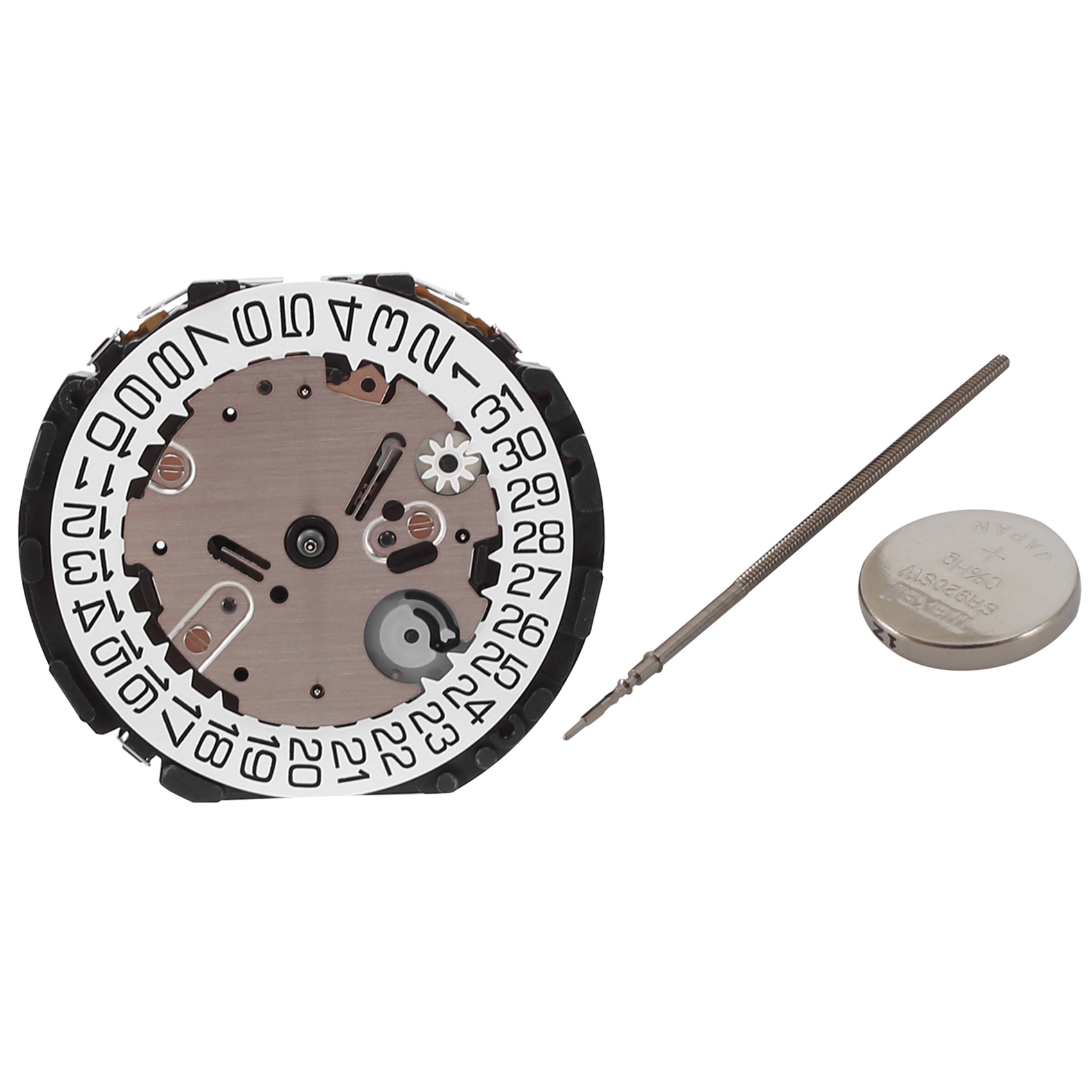 Quartz Movement High Accuracy Chronograph Accessories for VR32A Watch