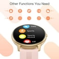 AGPTEK Smart Watch, Fitness Tracker, Heart Rate Monitor for Android