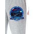 thumbnail image 3 of The Polar Express Men's Train Circle Logo Loungewear Sleep Pajama Pants, 3 of 5