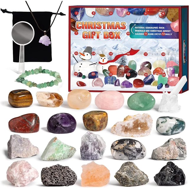 Healing Crystal Advent Calendar 2022 Art And Craft Advent Calendar