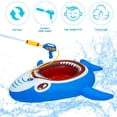 thumbnail image 2 of Juguete inflable para piscina flotante HYRIXDIRECT Shark Boat con pistola de agua, 2 of 7