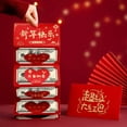 thumbnail image 1 of PEONAVET Red Bagss 2025 Red Envelope Snake New Year Red Envelope New Year Cute Creatives Cartoons Envelope Red Envelope, 1 of 5