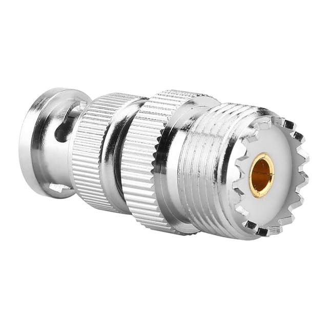 2pcs BNC Male Plug To UHF SO239 PL-259 Female Jack RF Coaxial Adapter Cable Connector Compatible For Tektronix Receiver, , R&S
