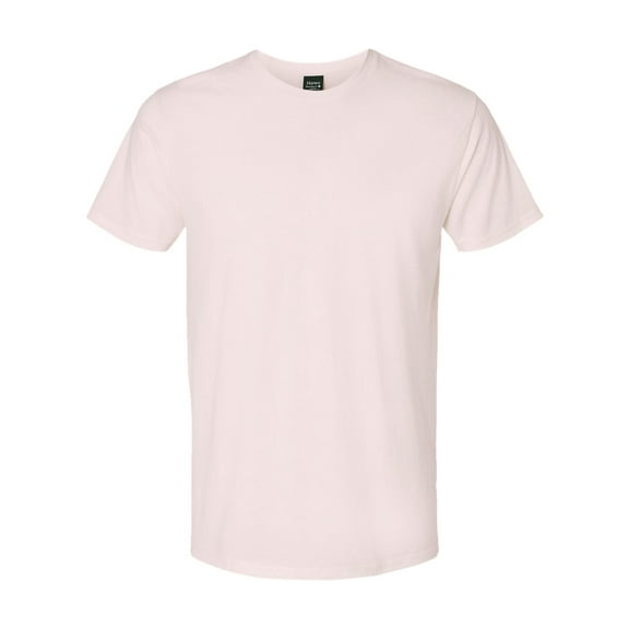 Hanes 4980 Adult 4.5 oz. 100% Ringspun Cotton nano-T T-Shirt (2 PACK)