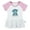 Pink Raglan Dresses #A, variant on Waiting For Milk Funny Dresses For Baby, Newborn Babies Animal Elephant Pattern Skirts, Infant Princess Dress, 0-24M Kids Graphic Clothes (White Sleeveless Dresses, 0-6 Months)