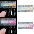 thumbnail image 2 of Dsseng 600 Pcs/Set Soft Gels Tips Press On Nail Short Half Cover Tips Clear Nail Tips False Nails Tips for Nail Salons, 2 of 17