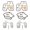 Repair Kit + Float, variant on CarbForge Motorcycle Carburetor Rebuild Kit for Honda XL1000V Varadero 1999-2002