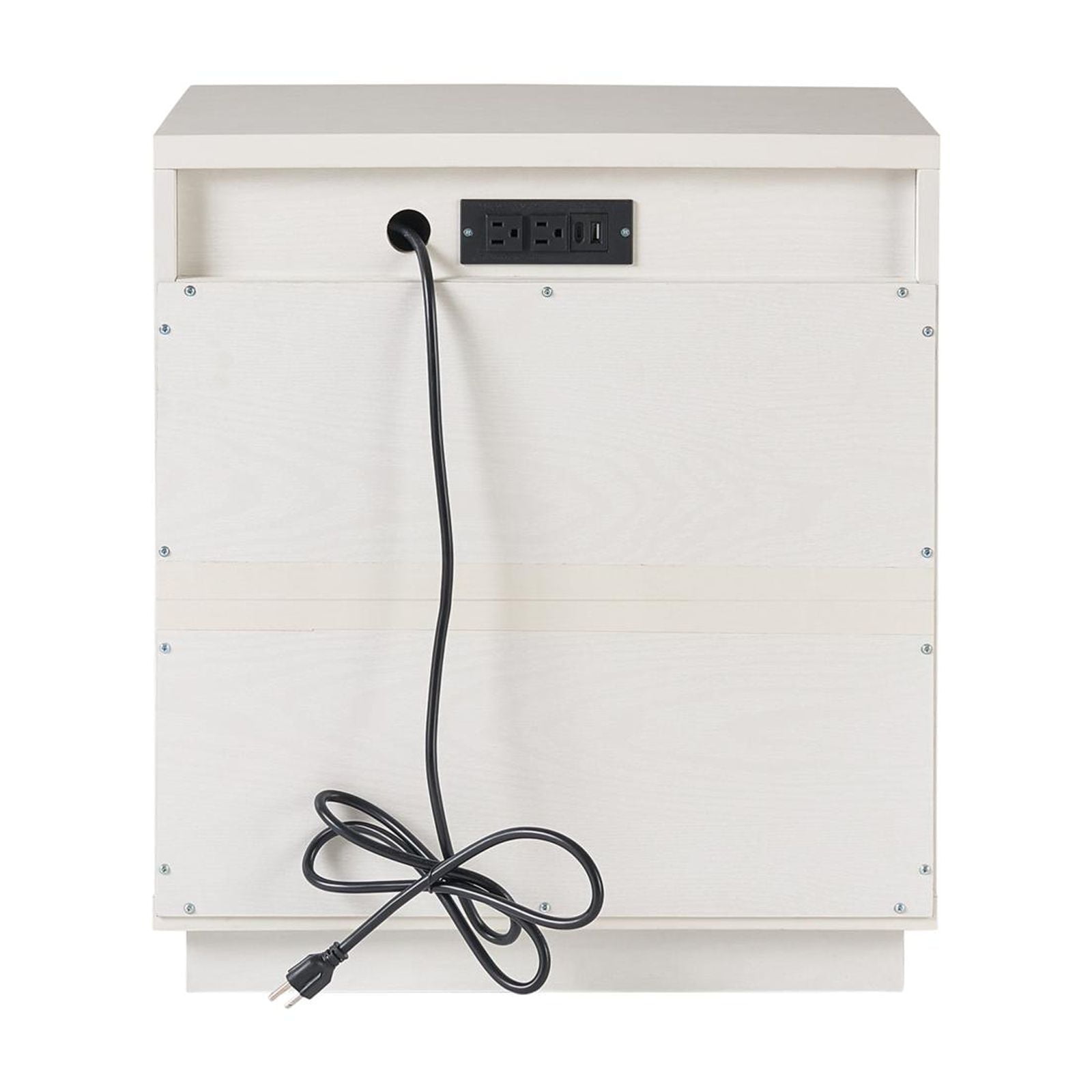 Better Homes & Gardens Lillian 4 Drawer Dresser and 2 Nightstands Bedroom Set, White