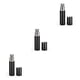 thumbnail image 5 of Soidarity 5 Piezas Atomizador 10ml Botella de Spray Fragancia Caja de la bomba Dispensadores vacíos Botellas de rociador Accesorios de viaje Plata Type3 NO3 Soidarity CBP163363, 5 of 6