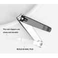thumbnail image 2 of Large Nail Clippers Set,2 Pcs Premium Stainless Steel Fingernail & Toenail Clippers Curved Blade With Sharp And Sturdy Blade, 2 of 4