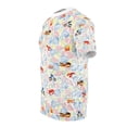 thumbnail image 4 of Brilliant Mouthwatering Seafood "All Over Print" Unisex Cut & Sew T-Shirt, 4 of 7