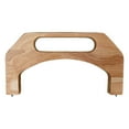 thumbnail image 1 of Abbracc Durable Wood Bag Handle Replacement Accessories Sewing Brackets Handcrafted Easy 23x12cm, 1 of 9