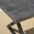 thumbnail image 6 of Outdoor 7 Piece Aluminum Dining Set with Wicker Dining Chairs and Cushions,Grey, 6 of 8