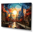 thumbnail image 2 of Designart "Pop Art Phoenix I" Phoenix Canvas Art Print, 2 of 5