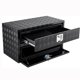 thumbnail image 2 of 36-18-20 durable aluminum truck tool box - 1 cajón, two-tier organizer design, waterproof underbody toolbox para pickup truck cama, rv, trailer, 2 of 5