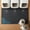 Black, variant on Easy Clean Litter Mat: 24" X 15" Design Litter Trapping Mat Easy to Vacuum & Rinse - Urineproof Surface for Floor - Non-Slip Backing for Kittens (Peach )