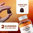 thumbnail image 4 of (3 pack) Vitamatic 15 Day Cleanse Gummies, Senna, Cascara, Psyllium, Flaxseed, Aloe Vera, Licorice, MCT, Probiotic, 4 of 12