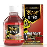 Stinger Detox Instant Detox Regular Strength Drink - Strawberry Flavor - 8 FL OZ