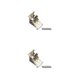 thumbnail image 1 of Eigraketly Soportes de bisagra autoblocantes de 90 grados, Conector de pata de de escritorio, bisagras plegables, accesorio de repuesto para Type1 NO1, 1 of 6