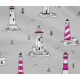 thumbnail image 5 of oneOone Cotton Flex Light Gray Fabric Light House Sewing Fabric By The Yard Printed Diy Clothing Sewing Supplies 40 Inch Wide, 5 of 6
