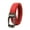 RED, variant on Gash Hao Mens Ratchet Belt Genuine Leather Mens Belt with Slide Ratchet Belts