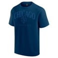 thumbnail image 2 of Unisex Fanatics Navy Chicago Bears Elements Flex Tri-Blend T-Shirt, 2 of 3