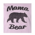 thumbnail image 3 of 9 Crowns Tees Women's Mommy Shark Cute Graphic T-Shirt (Bear Juniors-pink, 3XL), 3 of 4