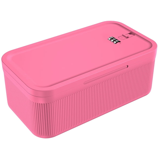 Caja de almacenamiento YSky con cierre, 23 x 13 x 9 cm, código combinado