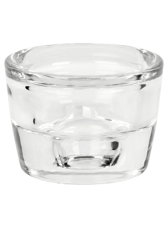 Mainstays Clear Glass Tealight and Taper Candle Holder