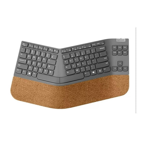 UPC: 0195477831414 | Lenovo 4Y41C33748 Storm Gray RF Wireless Wireless Split Keyboard – US English – Wireless Connectivity – 2.40 GHz – English (US) – PC