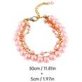 thumbnail image 1 of Collar de Perro Ganfancp Perla Joyería Brillante Diamantes de Imitación Liquidación 1X, 1 of 3
