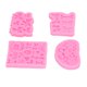 thumbnail image 4 of Moldes De Silicona Bowknot, Moldes De Silicona De Diseño Antiadherente De Silicona Duradera, 4 Piezas Para Bricolaje ANGGREK Otros, 4 of 8