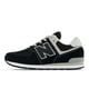thumbnail image 3 of Zapatillas para Niños New Balance 574 V1 Racing con Cordones Negro/Blanco, 3 of 7
