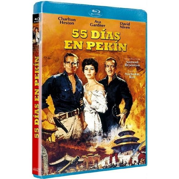 55 Jours à Pékin ( 1963 ) ( Cinquante-Cinq Jours à Pékin ) [ Blu-Ray, Reg.A/B/C Import - Espagne ]