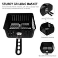 thumbnail image 4 of WESIEVYA 1Pcs Fryer Serving Baskets Carbon Steel Black for Cooking Convenience, 4 of 5