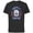 Black, variant on Star Wars The Mandalorian IG-11 Stylized - Short Sleeve Cotton T-Shirt for Adults - Customized-Black