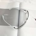 thumbnail image 4 of Y2K Rimless Sunglasses For Women Men Gradient Lens Glasses Futuristic Rhinestone Decor Eyewear For Driving Beach, UV 400, 4 of 5