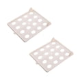 thumbnail image 1 of 2pcs Shirts Sweaters Organizer Stackable Tray Save Time Clothes Folding Board (beige), 1 of 2