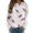 White, variant on Fsqjgq Womens Football Sequin Rugby Sweatshirt Game Day Y2K Crewneck Oversized Hoodies Long Sleeve Pullover Tops Blouse Blue S