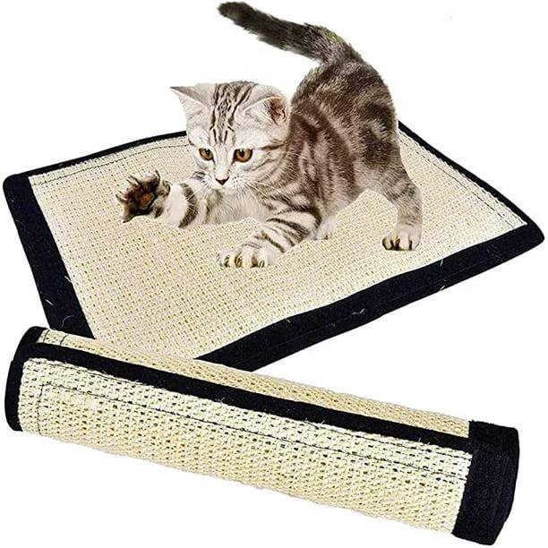 Cat Scratching Mat Durable Sisal Cat Scratching Post Kitten Roll-up Cat Scratching Board Protection Table Chair Floor Sofa Cats Scratching Interactive Toys 40.5 * 30CM