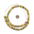 thumbnail image 2 of The Bead Chest Kumasi Medley Fused Rondelle Recycled Glass Beads (11mm), 2 of 4