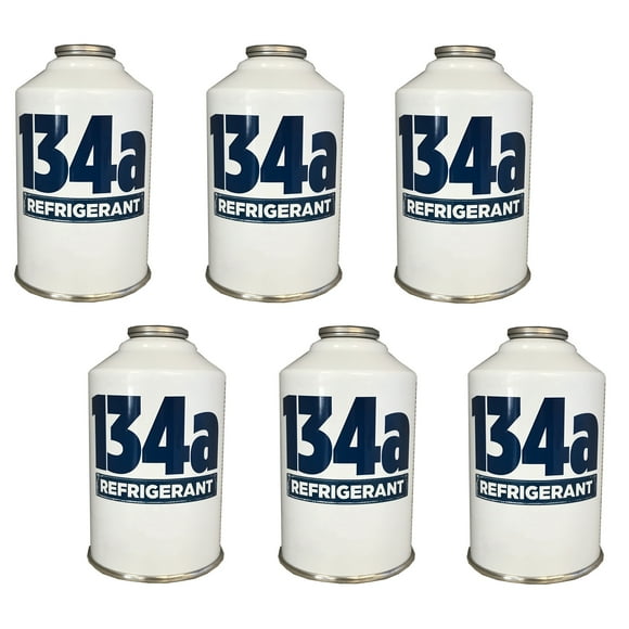 6 Cans 6oz 134 Replacement for R134a Refrigerant