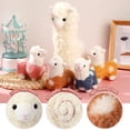 thumbnail image 2 of Set de peluches Civaner Llama con 4 peluches de alpaca para bebés de 28 cm, 2 of 6