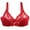 Red, variant on Elainilye Fashion Supportive Bras for Women Sexy Plus Size Seamless Bra Push Up Lace Bra Comfortable Breathable Base Underwear,Blue